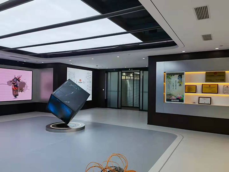 重庆某企业新建公司展厅(图3)